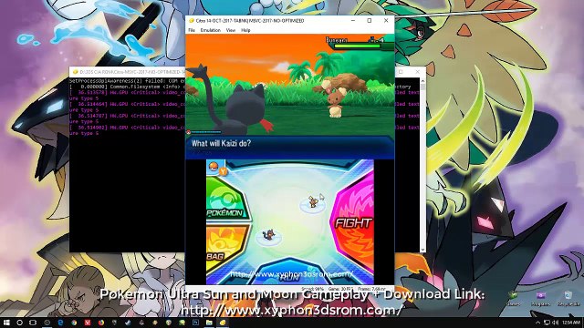 Derrame Pokémon Ultraluna 3DS - Descargar N3DS ROM CIA