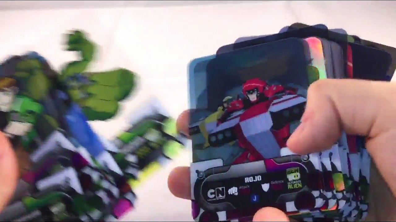 Ben 10 Ultimate Alien card Collection