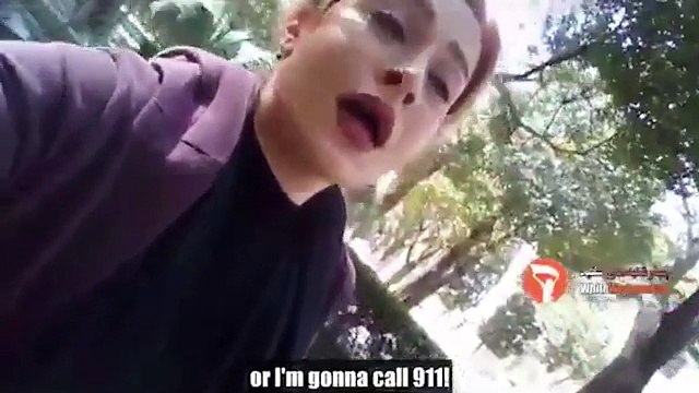 Iranian women stand up to men telling them to wear hijabs