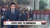Indonesia welcomes Pres. Moon's state visit, bilateral summit with Indonesian Pres. Joko Widodo in process