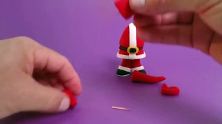 3D Plasticine Santa - How To Clay