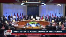 Pangulong Duterte, nakatakdang magtalumpati sa APEC Summit