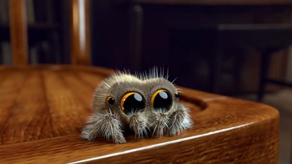 Découvrez Lucas, une araignée trop mignonne qui va guérir tous les arachnophobes !
