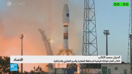 المغرب يطلق قمرا صناعيا