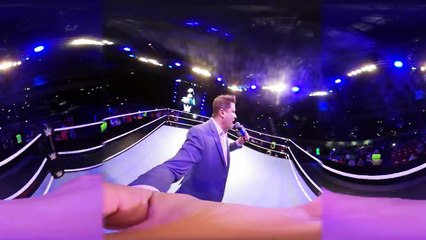 See Shinsuke Nakamura's entrance at WWE Live in Lisbon in 360 degrees
