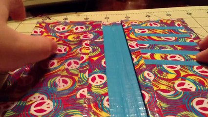 How to Make a Mini Duct Tape Womens Wallet! (with a coin pouch)