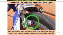 How to Fix Stuck Bicycle Brakes