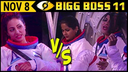 Hina–Arshi WAR Reason Behind Losing Luxury Budget | Bigg Boss 11 | Day 38 | 8th Nov Episode Update