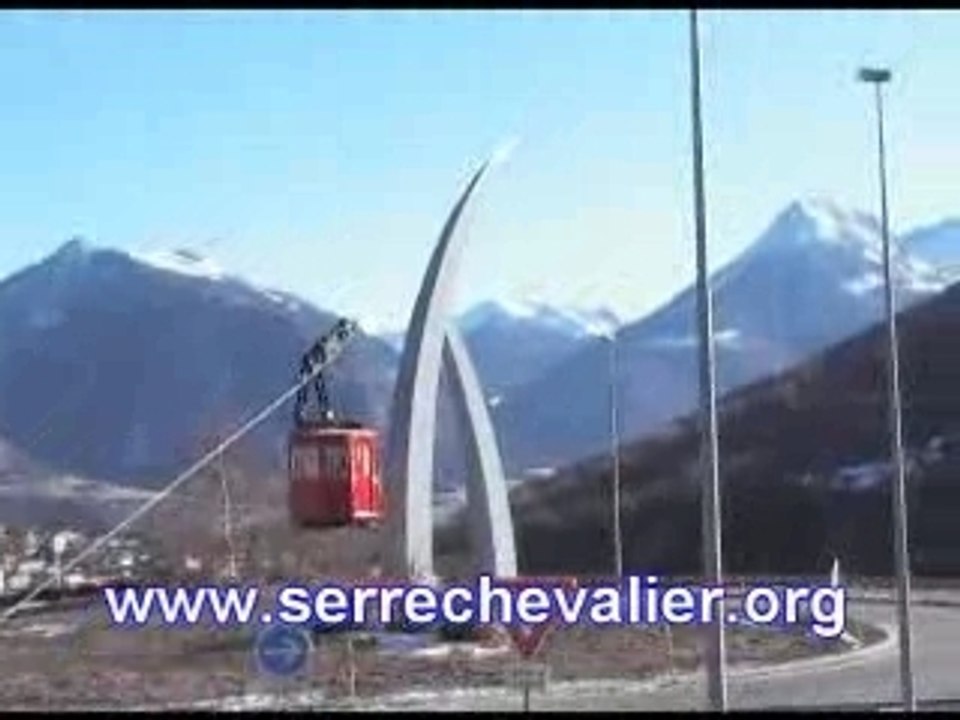 Serre Chevalier Cable Car Sculpture