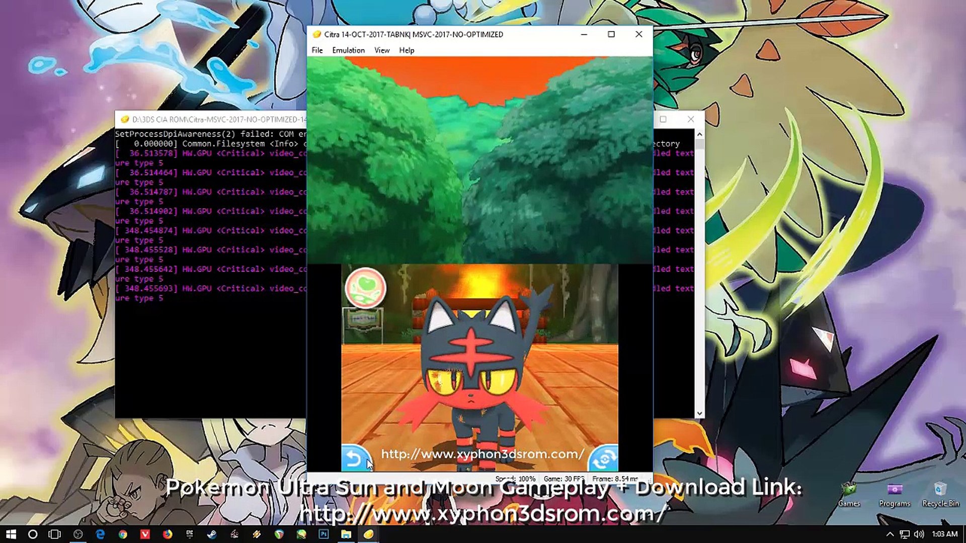 Pokémon Ultra Moon Download Link 3DS + Citra Emulator for PC - video  Dailymotion