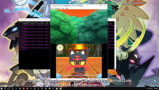 Pok mon Ultra Moon Download Link 3DS Citra Emulator for 