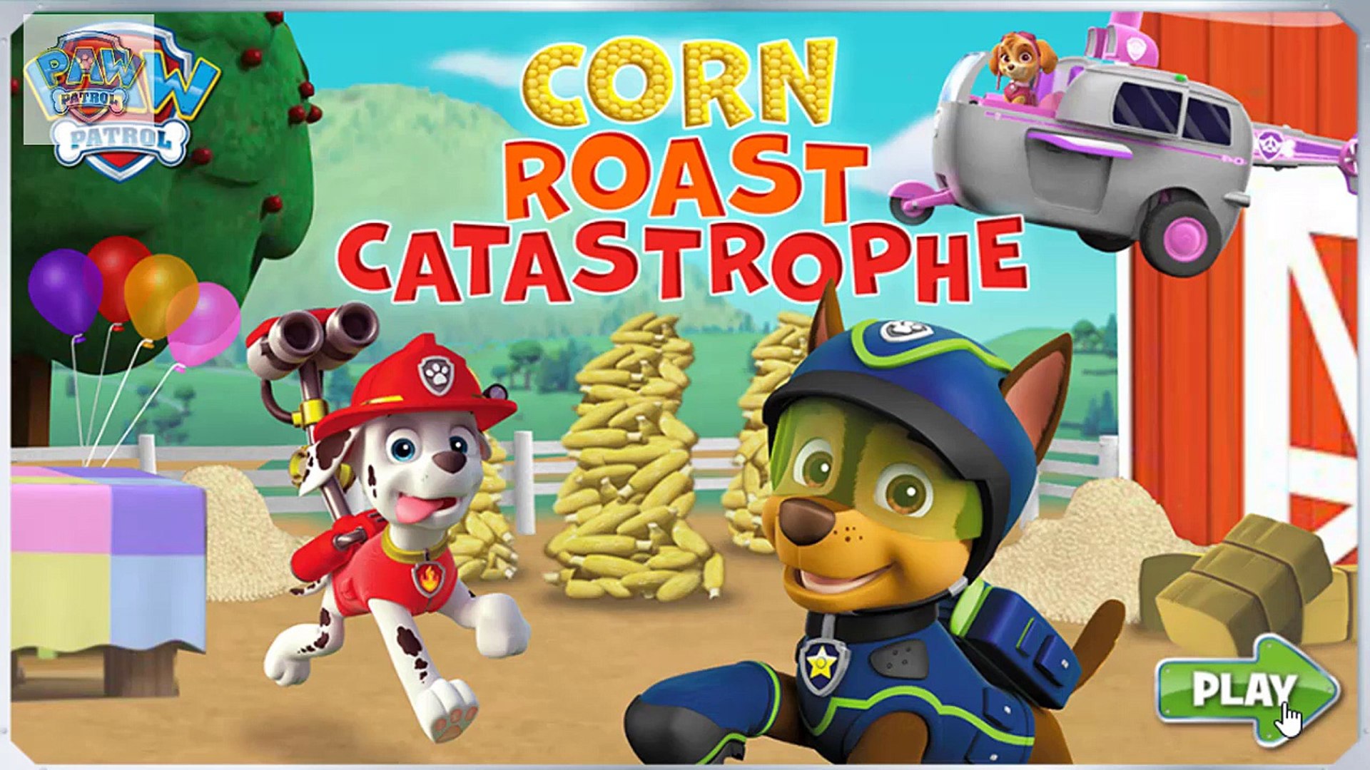 79.Corn Roast Catastrophe | Watch & Play Game PAW Patrol on Nick Jr - video  Dailymotion