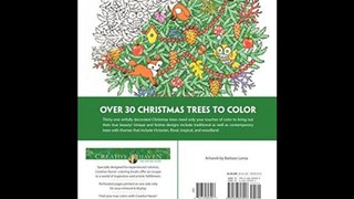 Read Creative Haven Christmas Trees Coloring Book (Creative Haven Coloring Books) Online Book