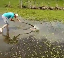 Tüfekle Balık Avlamaya Çalışan Adam Kendini Vurdu