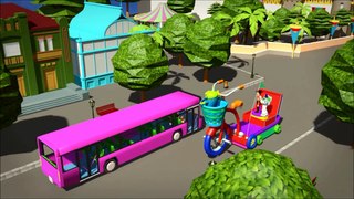 Wheels On The Bus | Many More Nursery Rhymes | Chicago Navy Pier Version