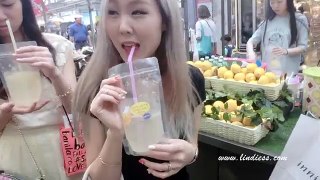 SHOPPING IN KOREA FT. MEEJMUSE ♥ VLOG 4 - MAKEUP SHOPPING AND FOOD IN MYEONGDONG ♥