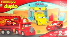 Disney Cars 3 Movie LEGO Duplo 10846 Lightning McQueen, Cruz Ramirez, Mack Truck Gumball Surprise