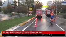 Alt Geçit Göle Döndü; Araçlar Mahsur Kaldı