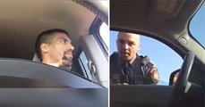 Calm And Collected Guy Is Berated By Officer For Having An 'Attitude'
