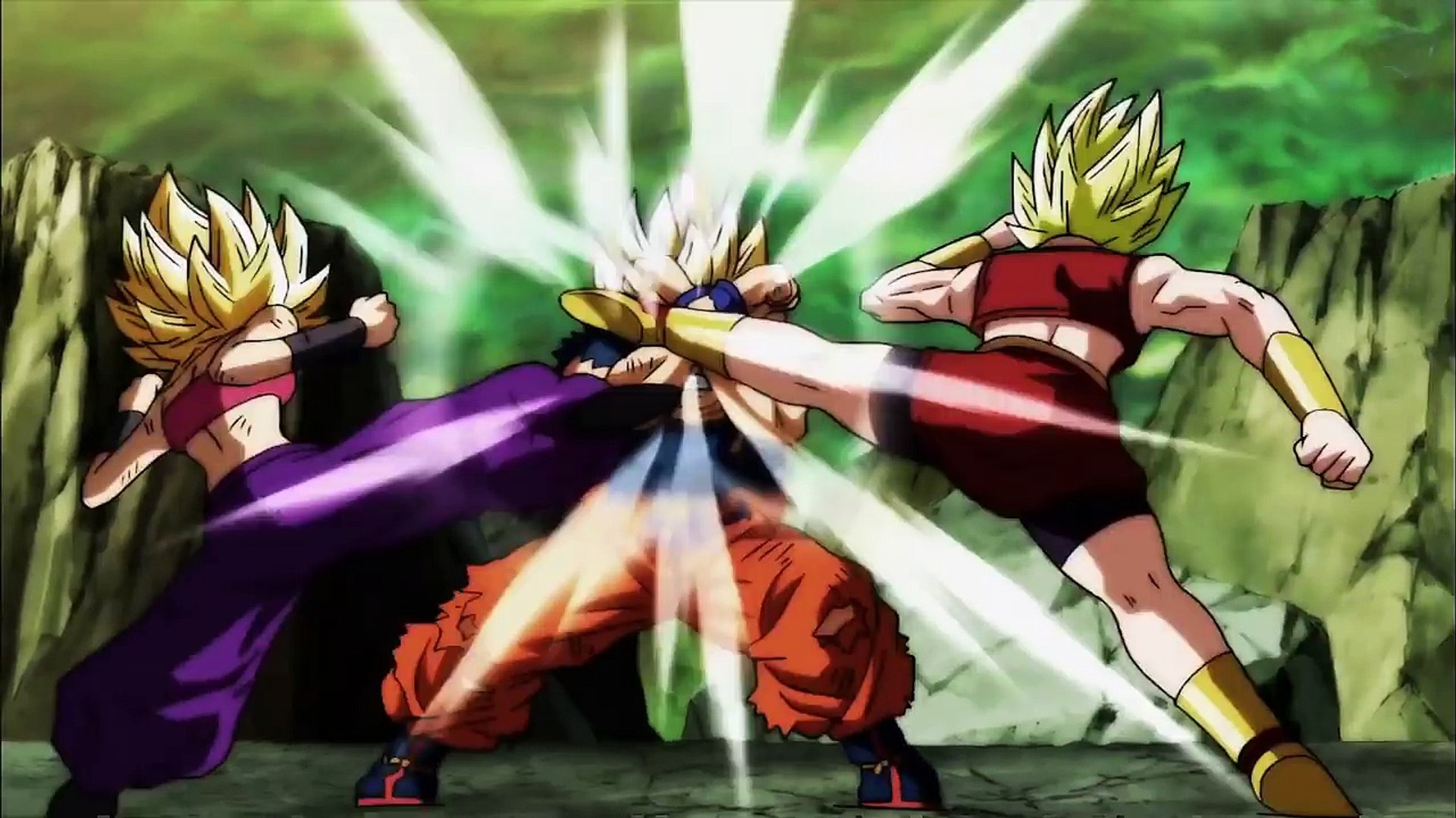 Kale and Caulifla vs Goku (English Subbed) - Dragon Ball Super Episode 113  4K HD - Video Dailymotion