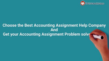 Struggling with Accounting Assignment?