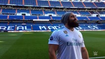 Rusev visits Real Madrid at Santiago Bernabéu Stadium -