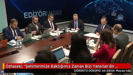 Özhaseki: "Şehirlerimize Baktığımız Zaman Bizi Yansıtan Bir Kimlik Doğrusu Çok Göremiyoruz"