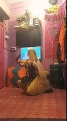 Pashto Beautiful Girl Dance in Room Amazing.