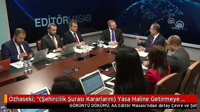 Özhaseki: (Şehircilik Şurası Kararlarını) Yasa Haline Getirmeye Çalışacağız