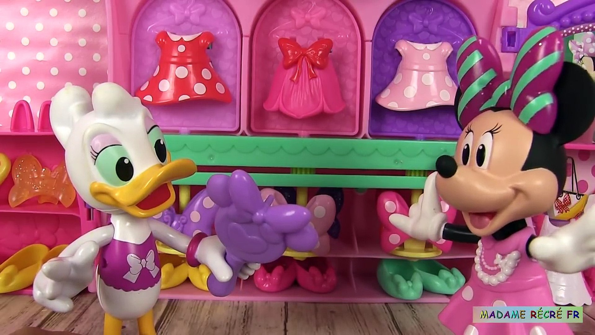 Minnie Mouse La Boutique de Minnie Jouet Rubans et Robes - video