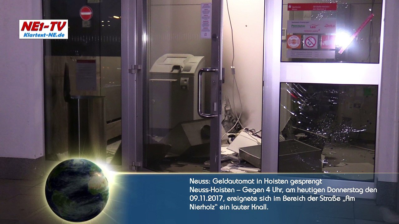 2017-11-09 Neuss: Geldautomat in Hoisten gesprengt
