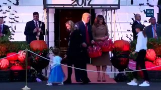 First Lady Meets Girl Dressed as 'Mini-Melania' at White House Halloween Party-nHa9h7aZBOI