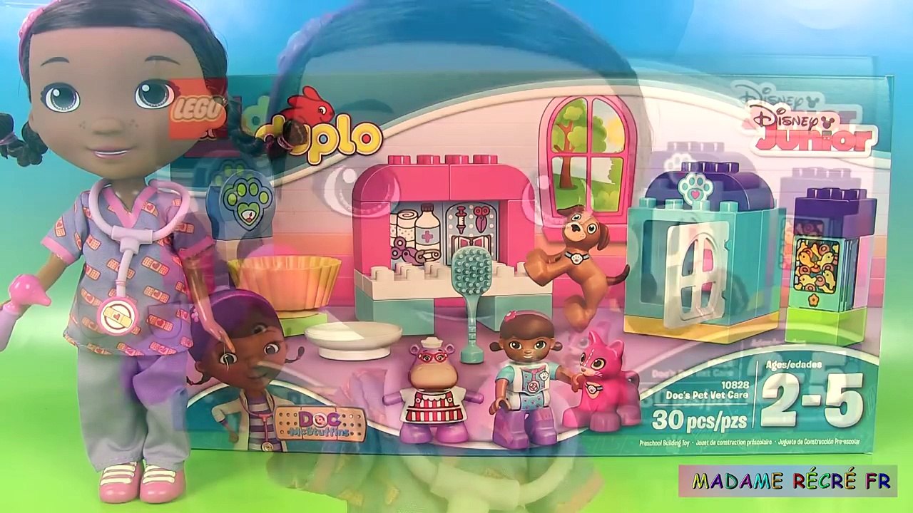 Docteur la Peluche Lego Duplo Soins Vétérinaires Jeu de Construction