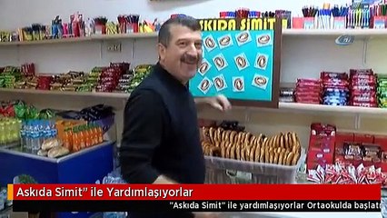 Askıda Simit" ile Yardımlaşıyorlar