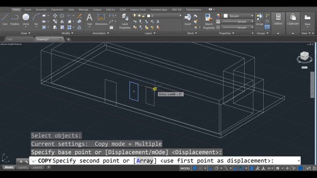 AutoCAD 2017 3D House Modeling Tutorial - Part 1