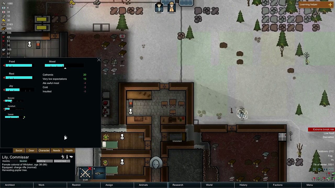 EXTREME DIFFICULTY! Let's play: Rimworld - #6