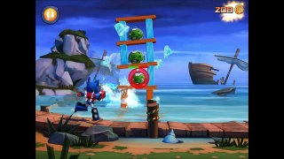 Angry Birds Transformers - Gameplay Walkthrough Part 1 - Optimus Prime, Bumblebee, Soundwave! (iOS)