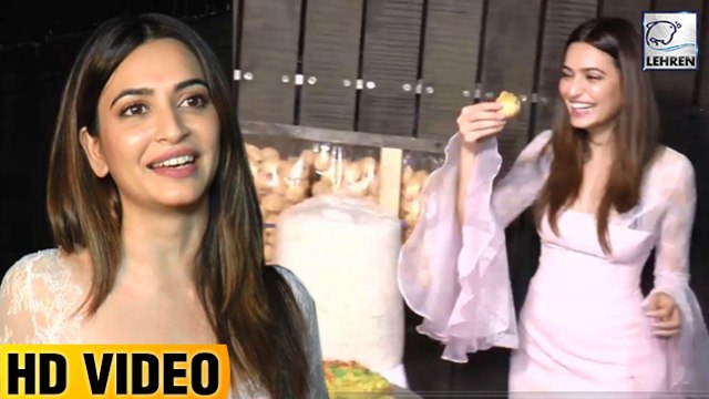 Kriti Kharbanda FUN MOMENTS At Shaadi Mein Zaroor Aana Special Screening