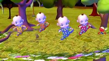 Little Babies Collection | Five Little Monkeys Jumping On The Bed Finger Family Nursery Rhymes Songs