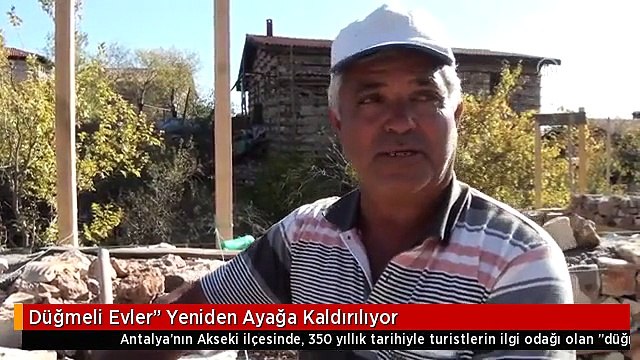 Düğmeli Evler Yeniden Ayağa Kaldırılıyor
