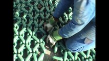 How to Install Chains on $60 000 Extreme Tyre to Counter Fire- Pewag Chains in Action