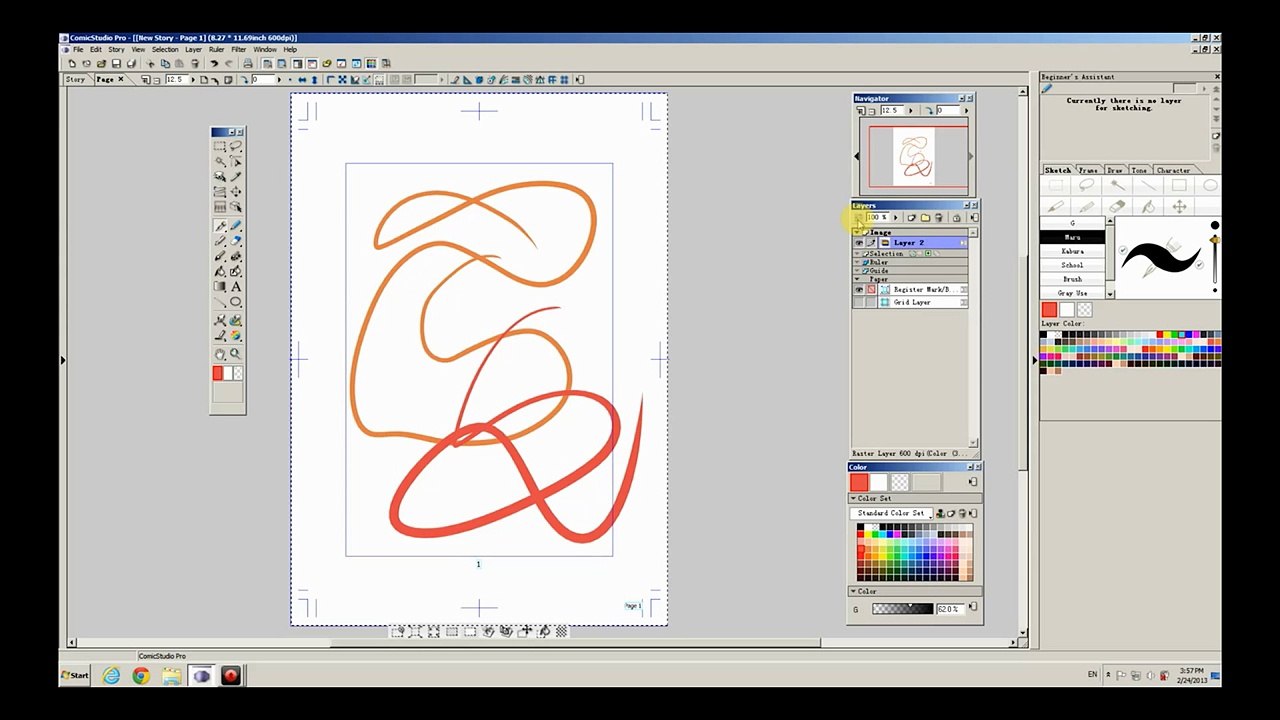 Comic Studio/ Manga Studio Tutorial
