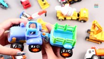 Learn Construction Vehicle For Kids Children Babies Toddler With Cement Mixer Dump Truck RoadRoller