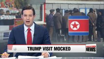 North Korean media report on anti-U.S. rallies during Trump's visit to Seoul