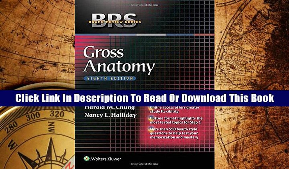 Books Download BRS Gross Anatomy (Board Review Series) Full Download ePub Online