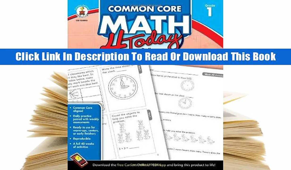 Books [Download] Common Core Math 4 Today, Grade 1: Daily Skill Practice (Common Core 4 Today)