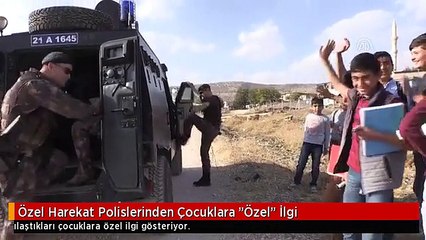 Özel Harekat Polislerinden Çocuklara "Özel" İlgi