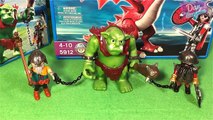 PLAYMOBIL DRAGONS AND KNIGHTS TOYS for kids! - Featuring a Troll!