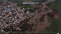 Aerial View Shows Colombian Town Flooded With Mud