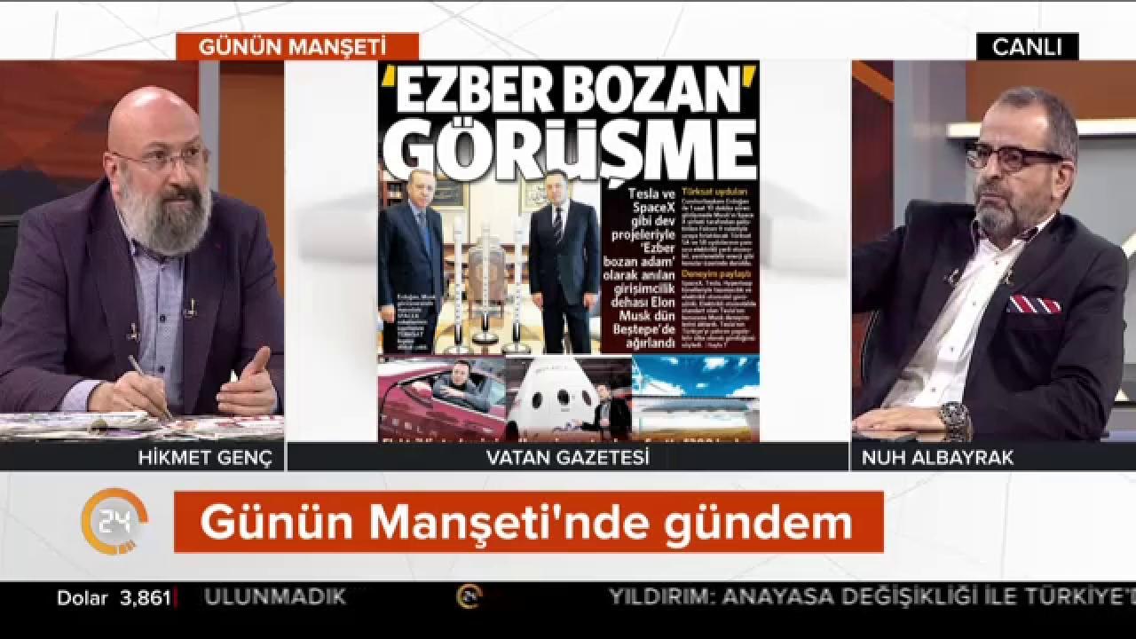 Ezber bozan görüşme
